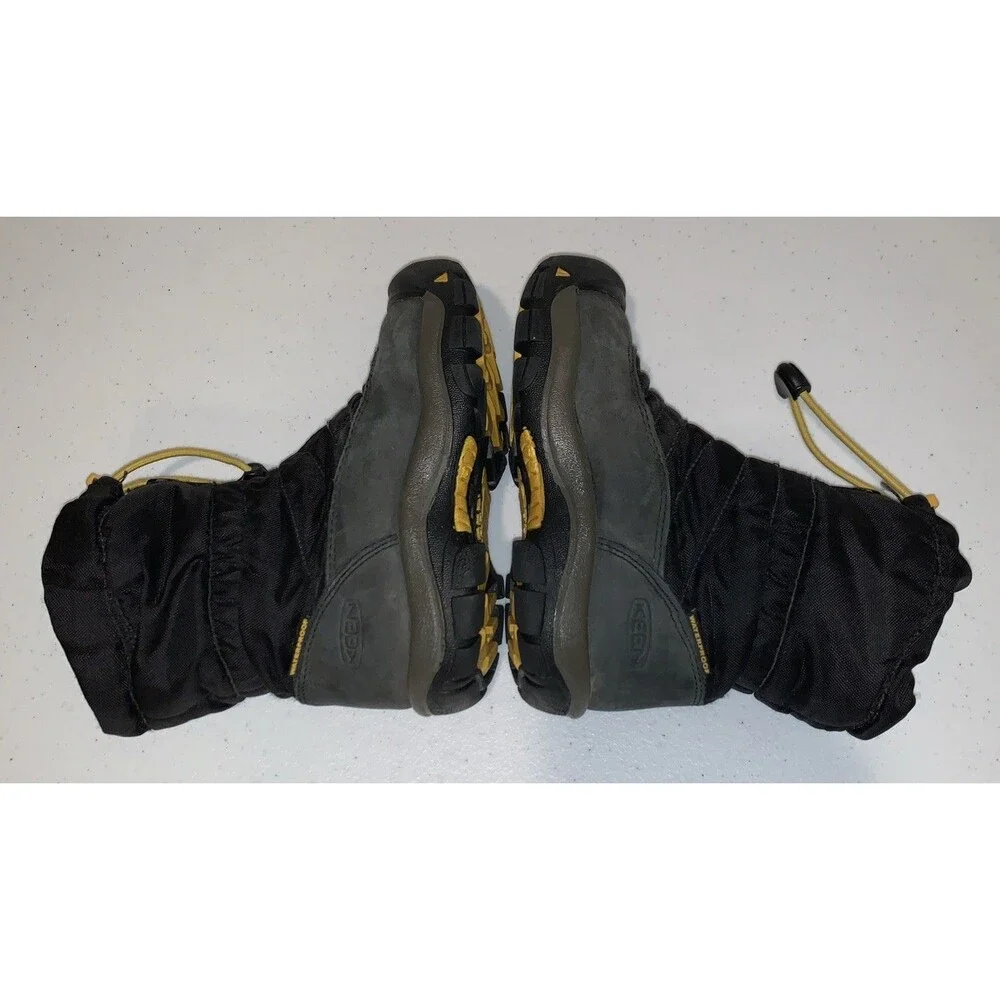 Keen Toddler Waterproof Snow Boot 10Y Black Outdoor Farm